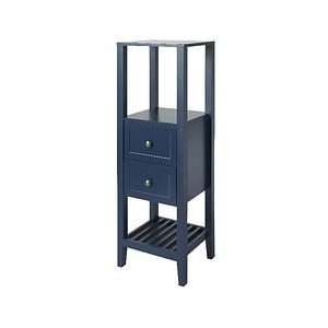 Dulap baie GoodHome Perma, 120 x 40 x 36 cm, albastru