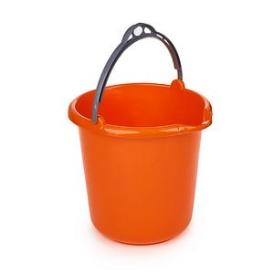 Galeata portocalie, plastic, 10 L
