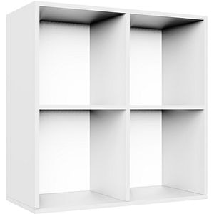 Etajera 06 VIGO, 71.8 x 32.5 x 71.8 cm, PAL, alb