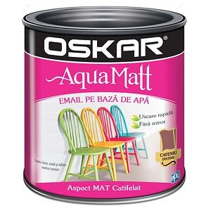 Oskar Aqua Matt Email Cafeniu 2.5L
