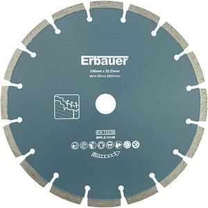 Disc polizor ERBAUER, segmentat, 230mm