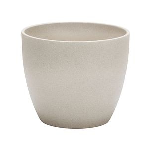 Ghiveci, rotund gri Taupe, 25 cm • Scheurich