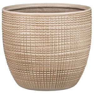 Ghiveci, rotund bej Canela, 24.5 cm • Scheurich