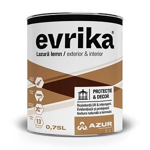 Evrika Lazura Lemn Stj Rustic 0.75