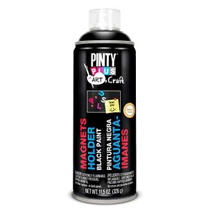 Vopsea spray Magnets Holder, negru mat, 400 ml • Pintyplus Art&Craft
