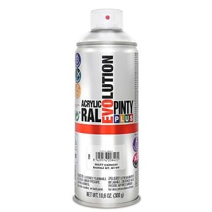 Vopsea spray acrilica, lac transparent mat, 400 ml • Pintyplus Evolution