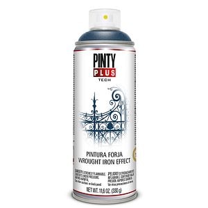 Spray vopsea fier forjat PINTYPLUS Tech, albastru, 400 ml