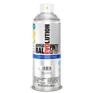 Vopsea spray acrilica pe baza de apa, lac transparent lucios, 400 ml • Pintyplus Evolution