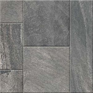 Gresie exterior Kai Santana Mix, antracit, 60 x 60 cm, suprafata 1,08 mp