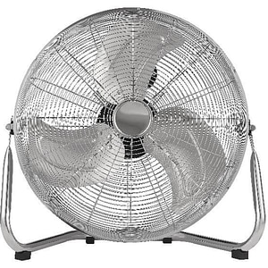 Ventilator de podea, 3 trepte de viteza, 100W, argintiu