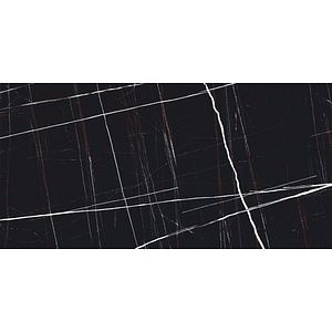 Gresie interior/exterior Sahara, negru, 120 x 60 cm, 1,44 mp/cutie