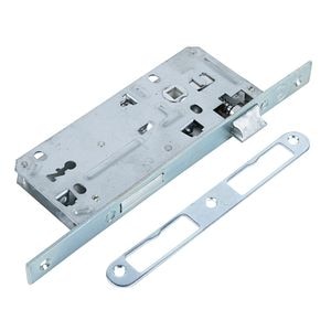 Broasca ingropata, usi de interior, finisaj otel zincat, zavor in 2 curse, backset 60 mm, interax 85 mm  Yale