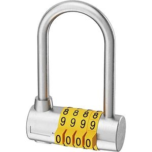 Lacat SMITH AND LOCKE, cifru, aliaj de zinc, 60mm, argintiu