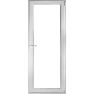 Usa termopan PVC exterior, batanta, cu geam, 4 C, alb, stanga, simpla deschidere, 192 x 88 cm • Aplast
