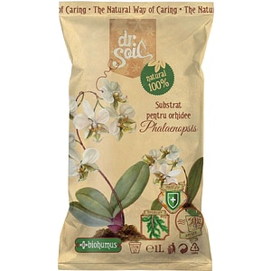 Substrat natural pentru orhidee Dr. Soil, 1 L