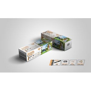 Kit universal masina de tuns iarba, 46 cm  Ruris