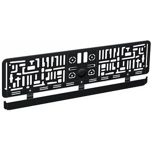 Suport numar inmatriculare BOTTARI Platy, 18cm, negru