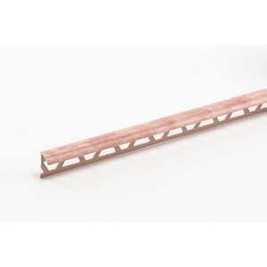 Profil exterior faianta, marmura roz, 10 mm  Ideal