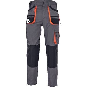Pantaloni cu buzunare multifunctionale, marime 56, gri • Carl
