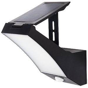 Aplica de exterior solara LED SNZ Marigny, 100lm, IP44, negru