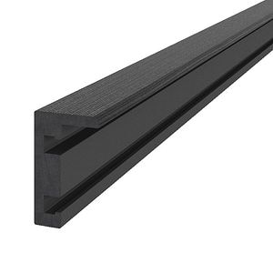 Profil de inchidere Klikstrom Neva Premium, WPC, maro, 2.2 m