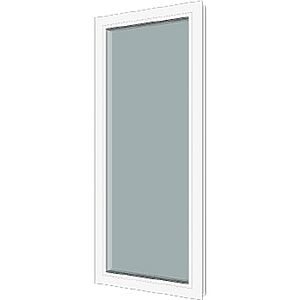 Fereastra termopan FENSTERWELT, PVC, 5 camere, 100 x 100 cm, deschidere fixa stanga, alb