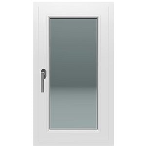 Fereastra termopan FENSTERWELT, PVC, 5 camere, 56 x 100 cm, deschidere oscilobatanta dreapta, alb