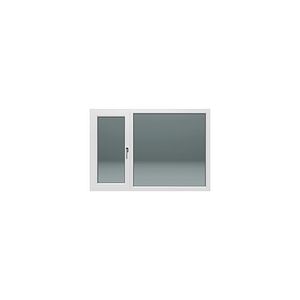 Fereastra termopan, PVC, alb, dubla deschidere, stanga, 5 camere, 170 x 116 cm