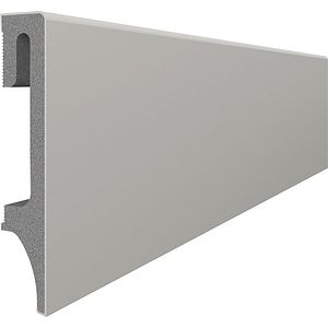 Plinta parchet VOX Espumo, PVC, 250 x 8 cm, gri cald
