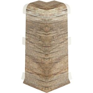 Colt exterior VILO Esquero, PVC, 6.7 cm, 2 bucati, stejar ghinda
