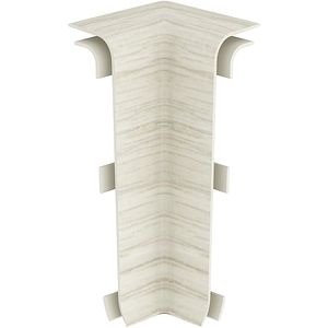 Colt exterior plinta VILO Esquero, PVC, 6.7 cm, 2 bucati, platan Arizona