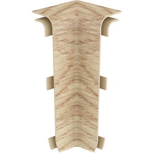 Colt interior plinta VILO Esquero, PVC, 6.7 cm, 2 bucati, maro