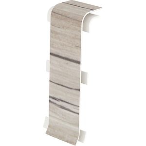 Conector VILO Esquero, PVC, 6.7 cm, 2 bucati, stejar carpatin