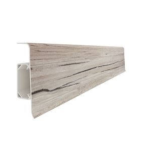 Plinta parchet 615, PVC, stejar carpatin, 2500 x 66,6 x 22 mm, Vilo
