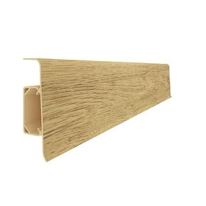 Plinta parchet 613, PVC, Stejar Japonez, 2500 x 66,6 x 22 mm, Vilo