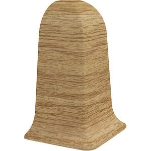 Colt exterior plinta VILO Flex 521, PVC, 5.5 x 2.2 cm, 2 bucati, stejar antic