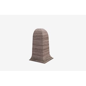 Colt exterior plinta 553, PVC, Stejar Argintiu, 55 x 22 mm • VOX
