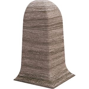 Colt exterior plinta VILO Flex 553, PVC, 5.5 x 2.2 cm, 2 bucati, stejar argintiu
