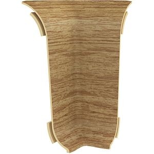 Colt exterior plinta VILO Flex 521, PVC, 5.5 x 2.2 cm, 2 bucati, stejar antic