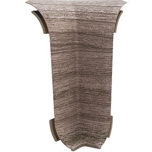 Colt exterior plinta VILO Flex 553, PVC, 5.5 x 2.2 cm, 2 bucati, stejar argintiu