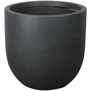 GHIVECI ROTUND 28 CM GRI INCHIS