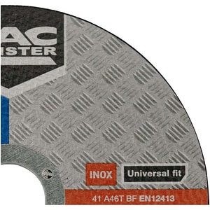 MAC ALLISTER DISC INOX METAL 125X1MM 5BUC