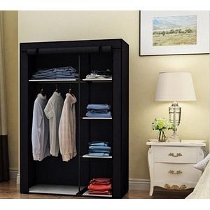 Dulap portabil cu 2 fermoare, 98.3 x 46 x 158 cm • Unic Spot Ro