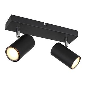 Spot Led Negru Metal 2X 35W Gu10