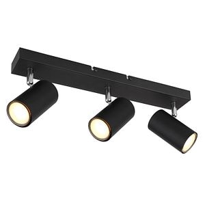 Spot Led Negru Metal 3X 35W Gu10