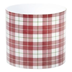 Ghiveci, rotund rosu Highland, 12 cm • Scheurich