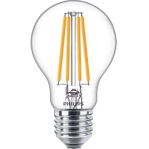 Bec filament PHILIPS A60, E27, 10.5W, 1520lm, lumina calda