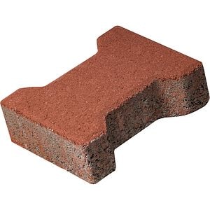 Pavaj autoblocant cu cant PETRA PAVAJE, 20 x 16.5 x 6 cm, rosu