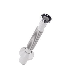 Racord flexibil Wirquin Essentiel 30950188, 1 1/2", D 40mm, alb