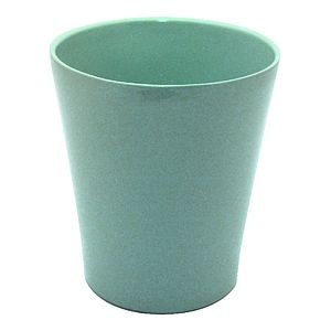 Ghiveci din ceramica, albastru, forma rotunda, 13 cm diametru • GoodHome